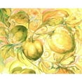 thumbnail image 3 of Diannart 24x20 Black Modern Framed Museum Art Print Titled - Fall Garden III, 3 of 5