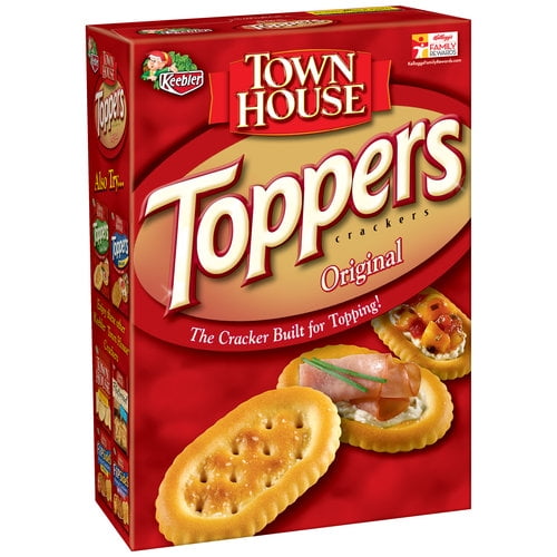 Keebler Town House Toppers Original Crackers, 13.5 Oz.