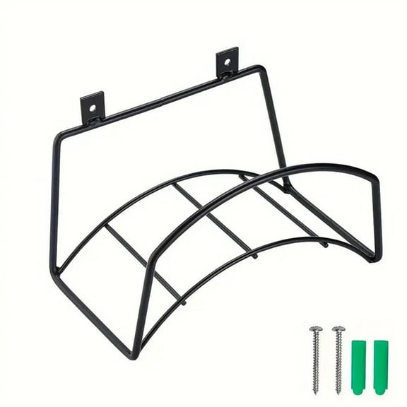 Heavy Duty Metal Garden Hoses Wall Mount Outdoor Water Pipe Storage Organizers With Rusts Proof Coating For Yard And Patios