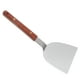 thumbnail image 2 of Espátula Para Parrilla, Aleta Para Hamburguesas, Acero Inoxidable Plano, Borde Biselado, Mango De Madera Flexible Para Restaurante ANGGREK AGX809, 2 of 8