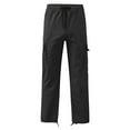 thumbnail image 6 of NIEWTR Men's Outdoor Casual Pants Cargo Hiking Pants Lightweight Work SweatPants Fall Winter Pants (XL,Z02-Black), 6 of 8