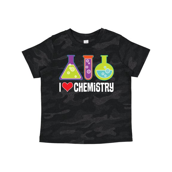 Inktastic I Love Chemistry Science Boys or Girls Toddler T-Shirt