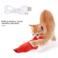 thumbnail image 2 of Weiweiguan 1Pc Cat Fish Toy Realistic Fish Model Wiggle Fish Toy Electric Flopping Fish, 2 of 6
