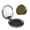 Round Shape, variant on Kdxio Gold Glitter Pocket Mirror, 1X/2X Travel Makeup Mirror 2-Sided Folding Small Mirror Portable Double-Sided Magnifying Cosmetic Mirror for Gift-Heart Shape