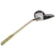 thumbnail image 4 of 1pc Toilet Lever Handle Toilet Tank Flush Lever Household Carbon Steel Handle Fittings Assembly Replacement Tools, 4 of 8