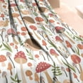 thumbnail image 3 of Cute Hedgehogs and Red Mushrooms Snails Pattern Blanket,Comfortable Soft Flannel Throw Blanket,All Season,Warm Lightweight Blankets for Sofa Bed Couch Living Room Chair,60"x80", 3 of 4