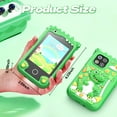 thumbnail image 4 of JoyStone Kids Dinosaur Smart Phone, 2.8" Touchscreen Toddler Learning Play Toy Phone with Dual Camera, Game, Music Player, Learning Toy Christmas Birthday Gifts for 3-9 Year Old Kids, Green, 4 of 12