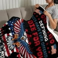 thumbnail image 4 of Veterans Day 50”x40” Blanket Veteran Soft Comfortable Plush Upholstery Home Sofa Bed Multi Size., 4 of 5