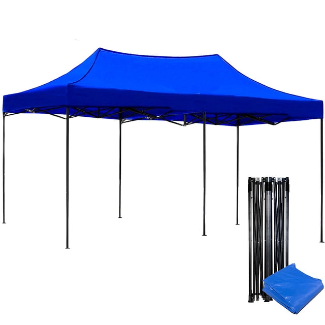 Carpa Toldo 6x3 Plegable Jardimex Impermeable Patio Azul
