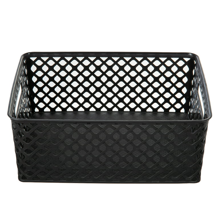 Decorative Sturdy Durable Plastic Mesh Design Storage Basket in