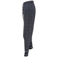 thumbnail image 3 of The Skyline Collection Women's Border Print Palazzo Pants in Blue - Medium, 3 of 8