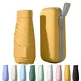 thumbnail image 1 of Mini Compact Travel Sun Umbrella with Case - Small UV Protection Umbrella, Lightweight Portable Windproof Parasol for Women, Men & Kids, Square Box Design, 1 of 4