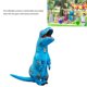 thumbnail image 5 of M Buder Disfraz Inflable de Dinosaurio T-Rex Traje de Soplado para Fiesta Cosplay Bodas Pascua Navidad Color Azul Estilo Infantil 120-140 cm 47-55 pulgadas, 5 of 9
