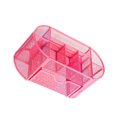 thumbnail image 1 of Bearachild Portalápices de escritorio: cajón de buena ventilación hecho en hierro, caja de almacenamiento con revestimiento resistente al Carpetas de archivos Rosa roja, 1 of 6