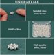 thumbnail image 4 of 300 cuentas espaciadoras planas de flores de 6 x 2 mm, cuentas espaciadoras de metal plateadas, cuentas de aleación de margaritas, cuentas sueltas para hacer joyas., 4 of 5