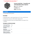 thumbnail image 2 of Courtesy Light Relay - Compatible with 1995 Oldsmobile Cutlass Supreme, 2 of 2