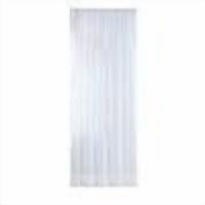 Sheer Curtains, Bedroom Rod Pocket Sheer Voile Curtains Panels Light Filtering Blue Sheer Drapes for Windows/Living Room/Boys/Kids Room, Single-Panel (White)