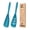 BLUE, variant on Bundelpro Pack of 2 Cooking Spoons for Non Stick Cookware, Multifunction Spatula Spoon BPA-Free, One-Piece Design, Suitable for Scooping, Scraping, Serving and Mixing (RED)