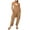 Brown, variant on Women's Loose Jumpsuit with Pockets - Sleeveless Baggy Overall, Gothic Punk Style, Polyester Fabric, Versatile for Outdoor/Casual (S-XXXL)