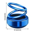 thumbnail image 6 of Nsxcdh Solar Rotating Car Perfume,Aluminum Alloy Suspension,2.5x2.4in,Air Purifier Aromatherapy,360 Degree Deodorizer,Car Accessories Home Office Decor, 6 of 9