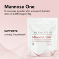 thumbnail image 3 of Theralogix Mannose One D-Mannose Powder - 90-Day Supply - Supports Urinary Tract Health with 2,000 mg D-Mannose* - NSF Certified - 90 Packets, 3 of 7