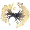 thumbnail image 1 of Snowflake String Lights, 10ft 20LED String Lights Blue Snowflake Lights Snowflakes Plastic Fairy Lights Decorations, Warm White-USB, 1 of 9