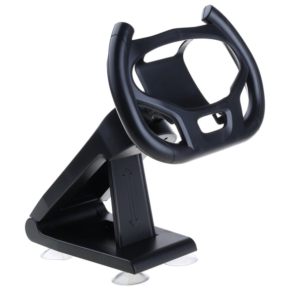 Adjustable Realistic Racings Steering Wheel Game Handle Holder Stand For Racings Game With Simple Setups&Secure Fixation