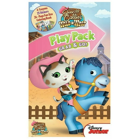 6x Sheriff Callie Grab And Go Play Pack Party Favors 6 Packs