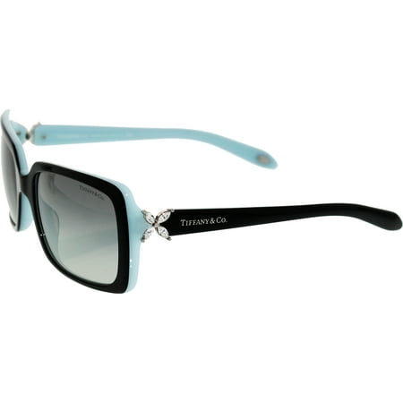 Women's Gradient TF4047B-80553C-55 Black Rectangle Sunglasses