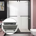 thumbnail image 4 of 2pcs F-type Glass Sliding Door Holder, Automatic Door Swing Stop, Sliding Door U-shaped Sequencer, 4 of 5