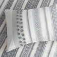 thumbnail image 3 of 100% Cotton Jacquard Tufted Dots Duvet Cover, Boho Yarn Dyed Quilt Cover with Pillowcase, 3 of 9