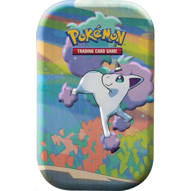 Pokemon TCG: Galar Pals Mini Tin - Includes Foil Pokémon V Card & 5 Booster Packs