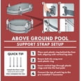 thumbnail image 5 of Coleman Power Steel 18 ft. x 48 in. Round Metal Frame Above Ground Pool Set, 5 of 12