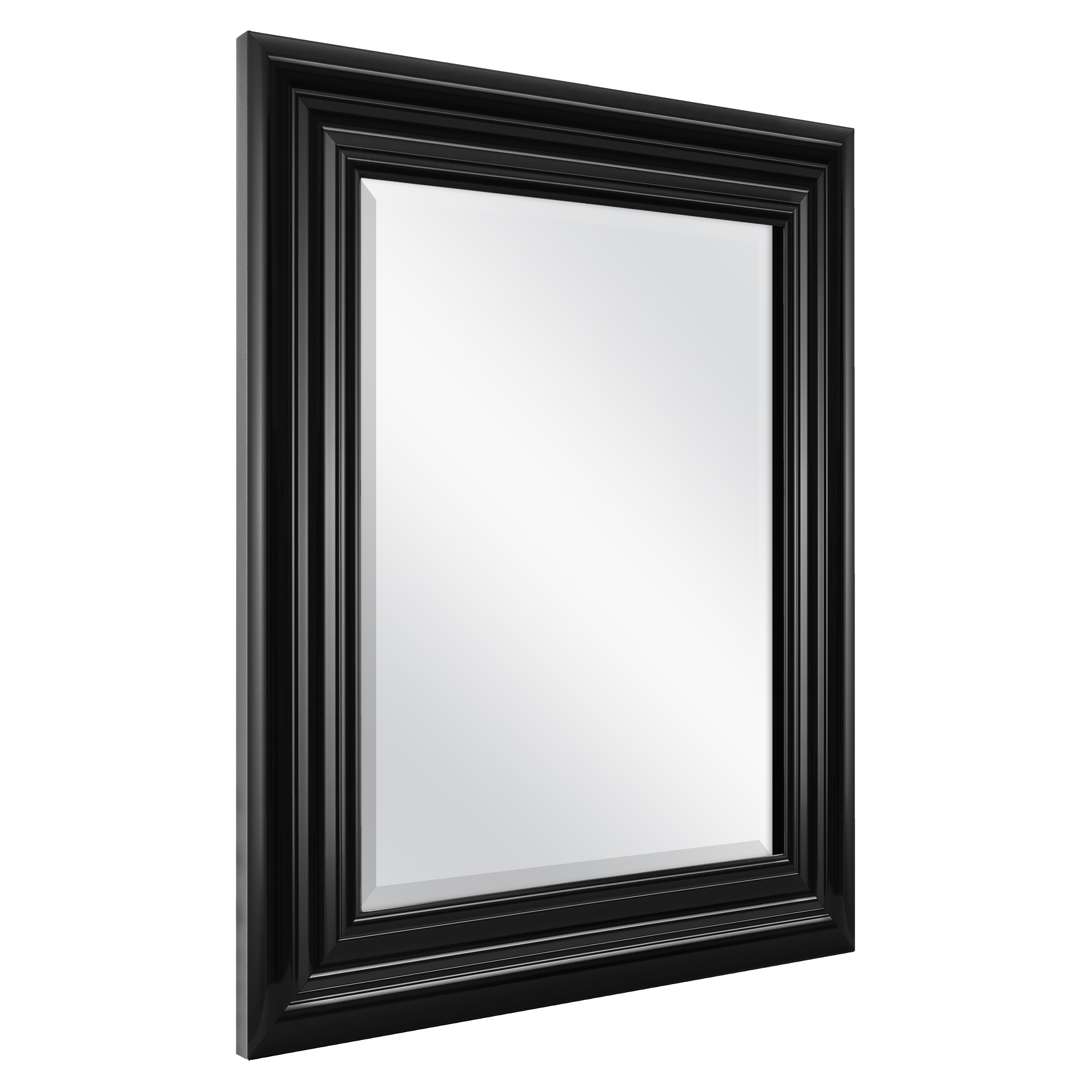 Better Homes & Gardens 23x27 Inch Black Beveled Wall Mirror - image 5 of 6