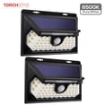 thumbnail image 5 of TORCHSTAR 58 LED Solar Motion Lights, Dusk to Dawn Wireless Solar Lights, 6500K Pure White, Pack of 2, 5 of 8
