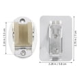 thumbnail image 2 of FOMIYES 2Ud Soporte Para Ducha De Pared Plata Resistente A Calor Y Antioxidante ABS, 2 of 5