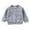 Grey, variant on Kids 3D Letter Print Sweatshirt Embossed Graphic Crewneck Pullover Spring Fall Casual Long Sleeve Tops Clothes for Boys Girls