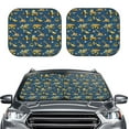 thumbnail image 2 of Cauagu Modern Excavator Cauagu {designName} Print Foldable Car Windshield Sun Shade | Front Windshield Shade for Sun | Fits Small Sedans, Mini SUVs, Hatchbacks-Small, 2 of 6