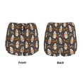 thumbnail image 3 of Salouo Gnome And Pumpkin Print Women's 2 in 1 Running Shorts Double-Layer Shorts Athletic Workout Gym Yoga Shorts Running Shorts for Women-Large, 3 of 7