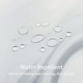thumbnail image 3 of Grey Marble Shower Curtain Set, White Grey Ombre Fabric Shower Curtain for Bathroom Decor, Modern Abstract Standard Shower Curtain for Bathtub, Luxury Wave Shower Curtain, 72 x 72, 3 of 6