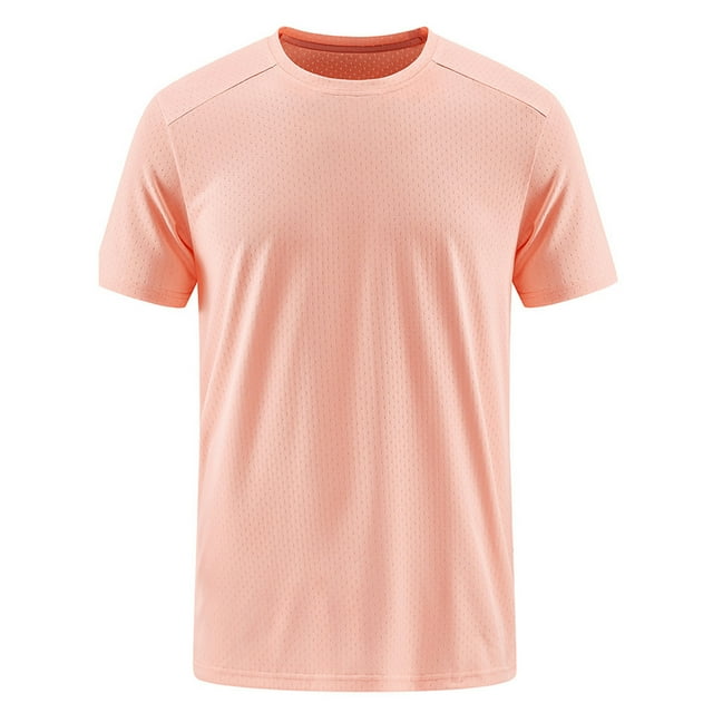 QIPOPIQ T-Shirts Décontractés pour Hommes Coupe Ajustée à Manches Courtes Doux Légers Col en V/col Ras du Cou Liquidation