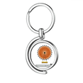 thumbnail image 1 of Singapore Flyer Landmark Rotating keychain Metal Keyring Holder, 1 of 2