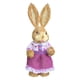 thumbnail image 2 of Figura de conejo de paja, escultura de animal artificial, estatua, adorno, muñeca de Pascua Estilo F, 2 of 9
