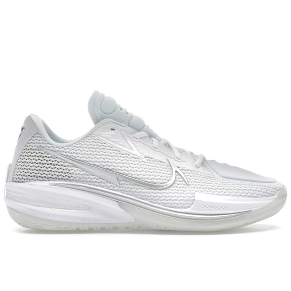 Nike Men's Air Zoom GT Cut White Chrome Basketball Shoes, from StockX