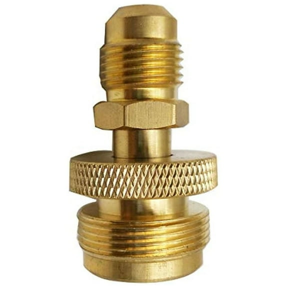 1Lb Portable Propane Tank Cansiter Regulator Adapter Connection 3/8" Malethread