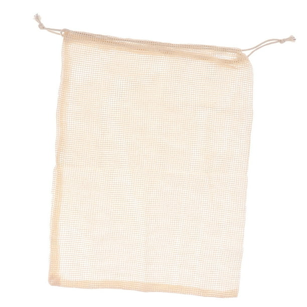 bolsa de playa de compras de malla bolsas de supermercado bolsas de fruta cesta de viaje blanco Sunnimix Bolsa de compras de malla