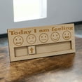 thumbnail image 4 of JennyGems Today I Am Feeling Sign, Emoji Feelings Chart, Daily Mood, Classroom Decorations, Therapy Office Decor, 4 of 5