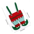 thumbnail image 3 of 5uds. Bolsas de dulces de elfo navideño Bolsa de golosinas temáticas para festivales Suministros para fiestas navideñas (verde), 3 of 3