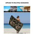 thumbnail image 5 of Black Spring Floral Towel Set of 3, Soft Microfiber Bath Towels, Hand Towel, Washcloths, Elegant Pastoral Flowers Birds Retro Art Quick-Dry Absorbent Towels for Bathroom Kitchen Hotel Beach Gym Spa, 5 of 7