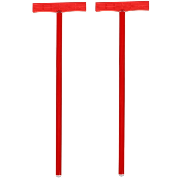 Wenliwode 2pcs Handheld Welcome Sign Holder Stick Leader Tour Guide Sign Holder Outdoor Parade Sign Rod Holder